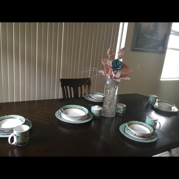 Coastal BREEZE 1998 WARREN KIMBLE DINNER SET - Picture 9 of 11